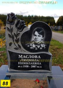 Фигурные памятники из гранита